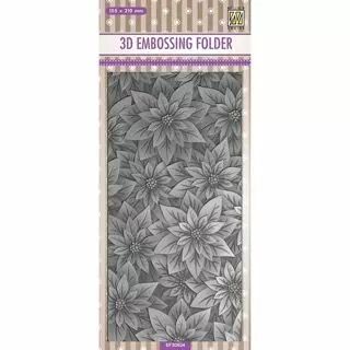 PLAQUE A EMBOSSER 3D �toile de No�l