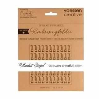 PLAQUE A EMBOSSER Classeur de Gaufrage gnome