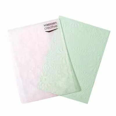PLAQUE A EMBOSSER FRENESIE FLORALE