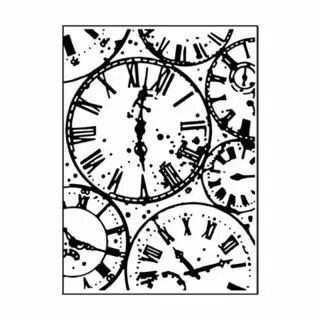 PLAQUE A EMBOSSER Horloges