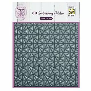 PLAQUE A EMBOSSER Triangles d\'origami