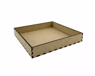 PLATEAU 15 X 15 X 2,6 CM - 1 CASE