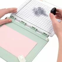 PLATEFORME POUR POSITIONNER LES TAMPONS A5 MENTHE