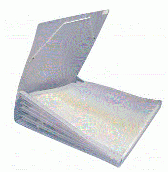 Poche � compartiments pour papier