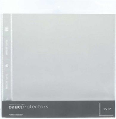 Pochettes transparentes avec cases pour album photo - 15 x 20 cm