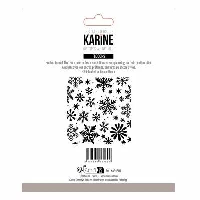 Pochoir \ Histoires au Naturel\  Flocons