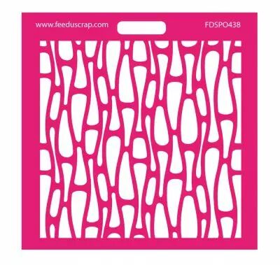 POCHOIR  ONDULATIONS