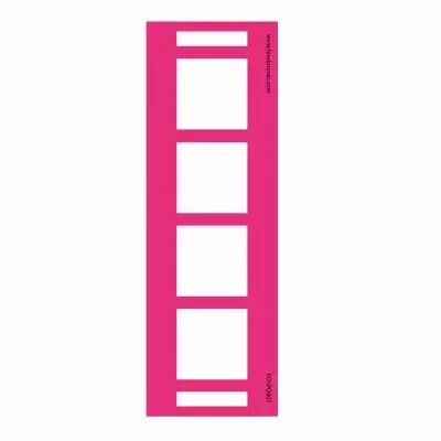 POCHOIR 10x30 CM VERTICAL CARR�S