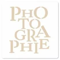 Pochoir 15 x 15 cm PHOTOGRAPHIE