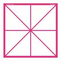 POCHOIR 30x30 CM CARRÉ AVEC CAMEMBERT