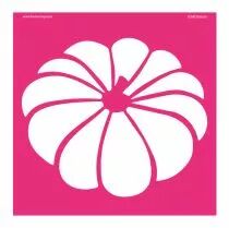 POCHOIR 30x30 CM CITROUILLE