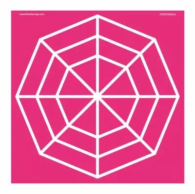 POCHOIR 30x30 CM OCTOGONES