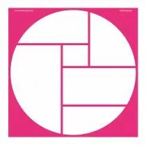 POCHOIR 30x30 CM ROND AVEC RECTANGLES 2