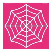 POCHOIR 30x30 CM TOILE ARAIGNEE