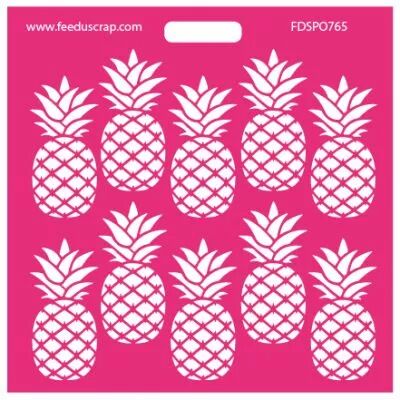 Pochoir ananas