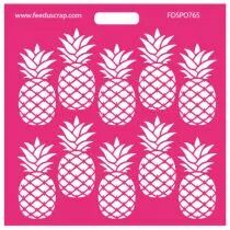 Pochoir ananas