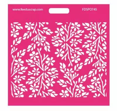 Pochoir branches d\'automne