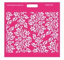 Pochoir branches d\'automne