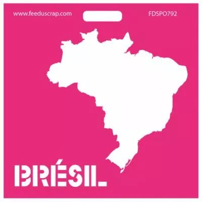 Pochoir Br�sil