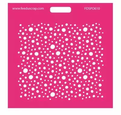Pochoir bulles