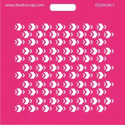 POCHOIR CHEVRONS