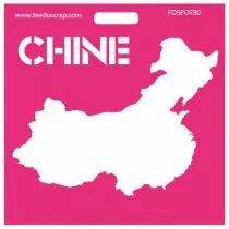 Pochoir Chine