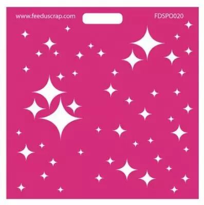 POCHOIR ETOILES - 001