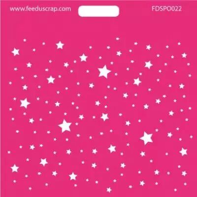 POCHOIR ETOILES - 022