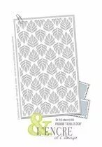 Pochoir Feuilles d\'Or - L\'Encre et l\'Image