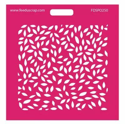 POCHOIR FEUILLES