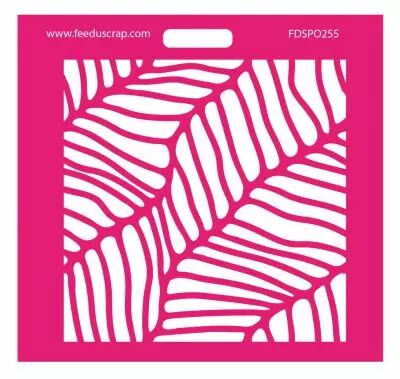 POCHOIR FEUILLES