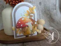 Pochoir herbes folles