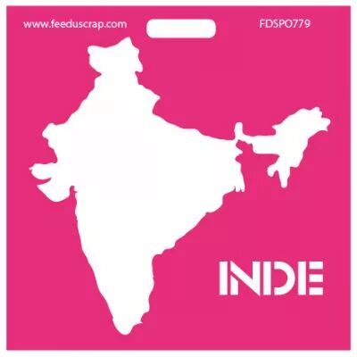 Pochoir Inde