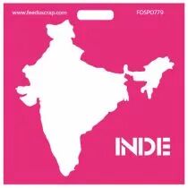 Pochoir Inde