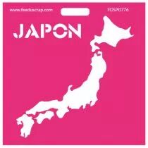 Pochoir Japon