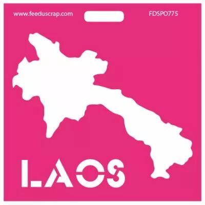 Pochoir Laos