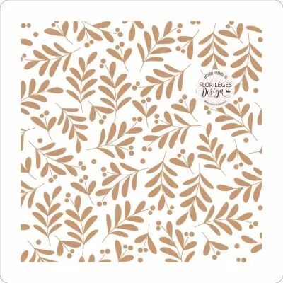Pochoir MILLE FEUILLES