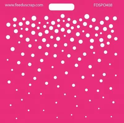 POCHOIR NEIGE
