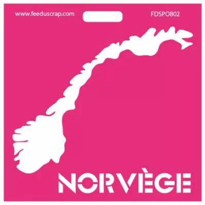 Pochoir Norv�ge