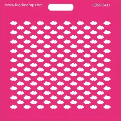 POCHOIR NUAGES