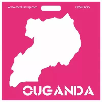 Pochoir Ouganda