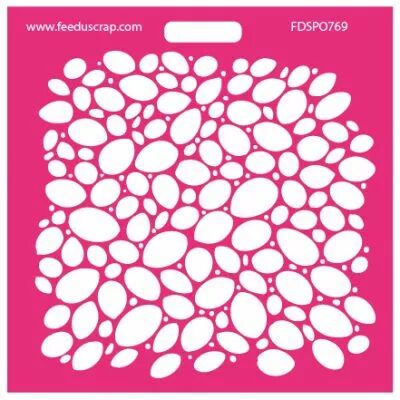 Pochoir pierres