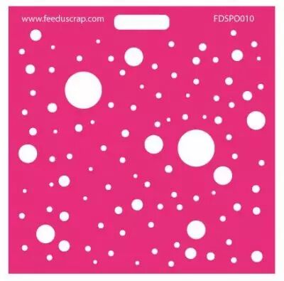 POCHOIR RONDS - 009