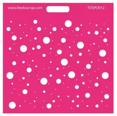 POCHOIR RONDS -019