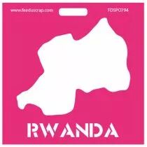 Pochoir Rwanda