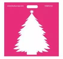 Pochoir sapin