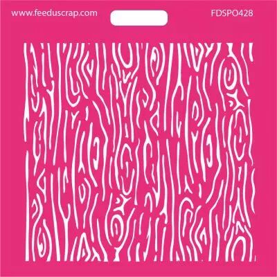 POCHOIR TEXTURE BOIS