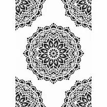 Pochoirs Lasercut Stencil A5 Pattern-7