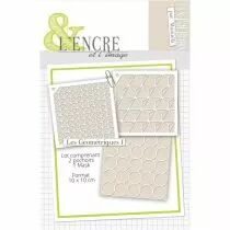 Pochoirs Les g&eacute;om&eacute;triques 1 - L\'Encre et l\'Image