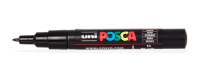 POSCA EXTRA FINE 0.7MM NOIR